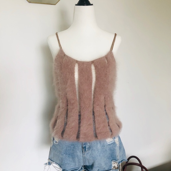 Yves Saint Laurent Angora Camisole - Picture 2 of 7